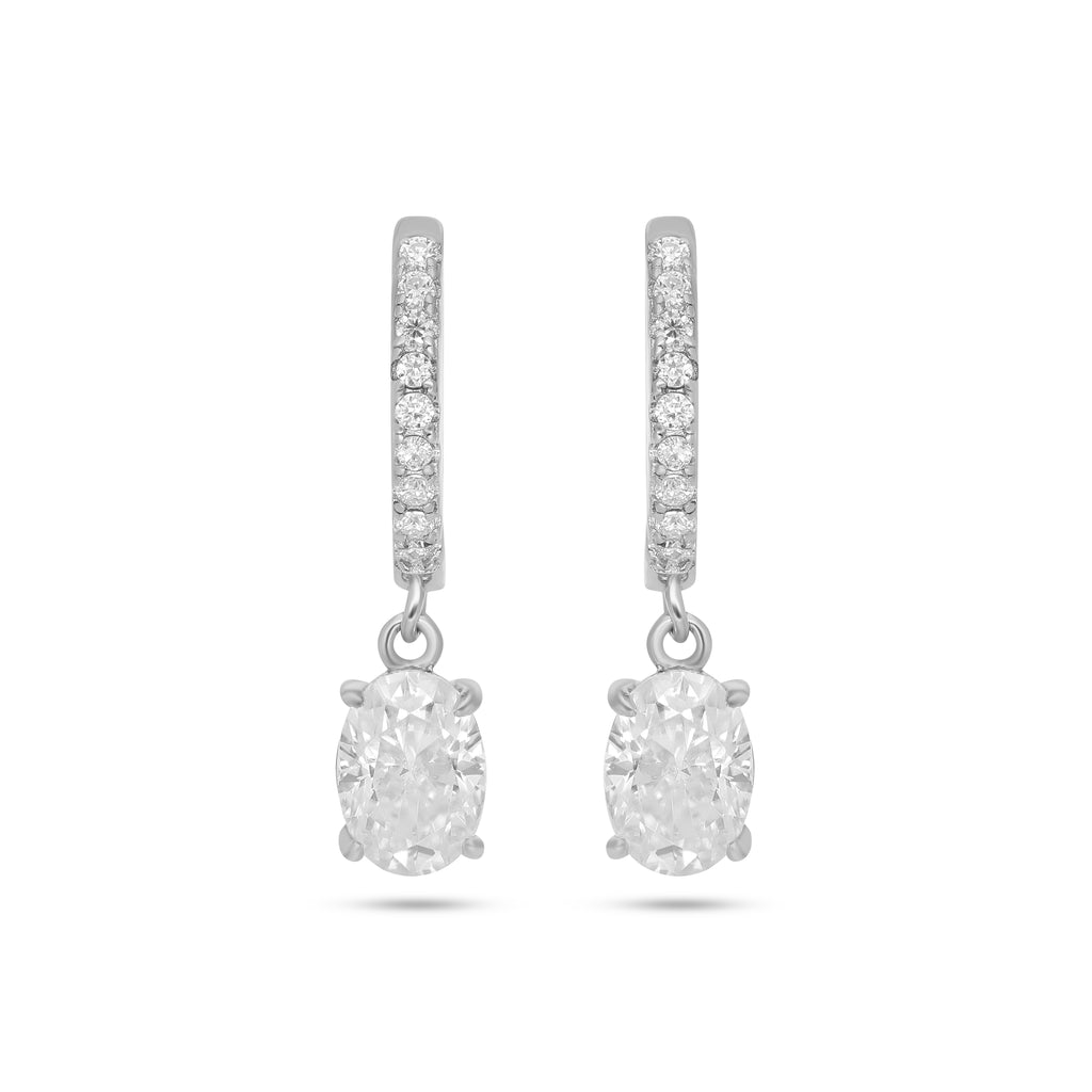 Celine | Earrings 2 CT Round