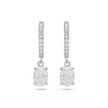 Celine | Earrings 2 CT Round