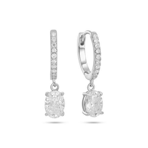 Aurelia | Earrings 1 CT Round