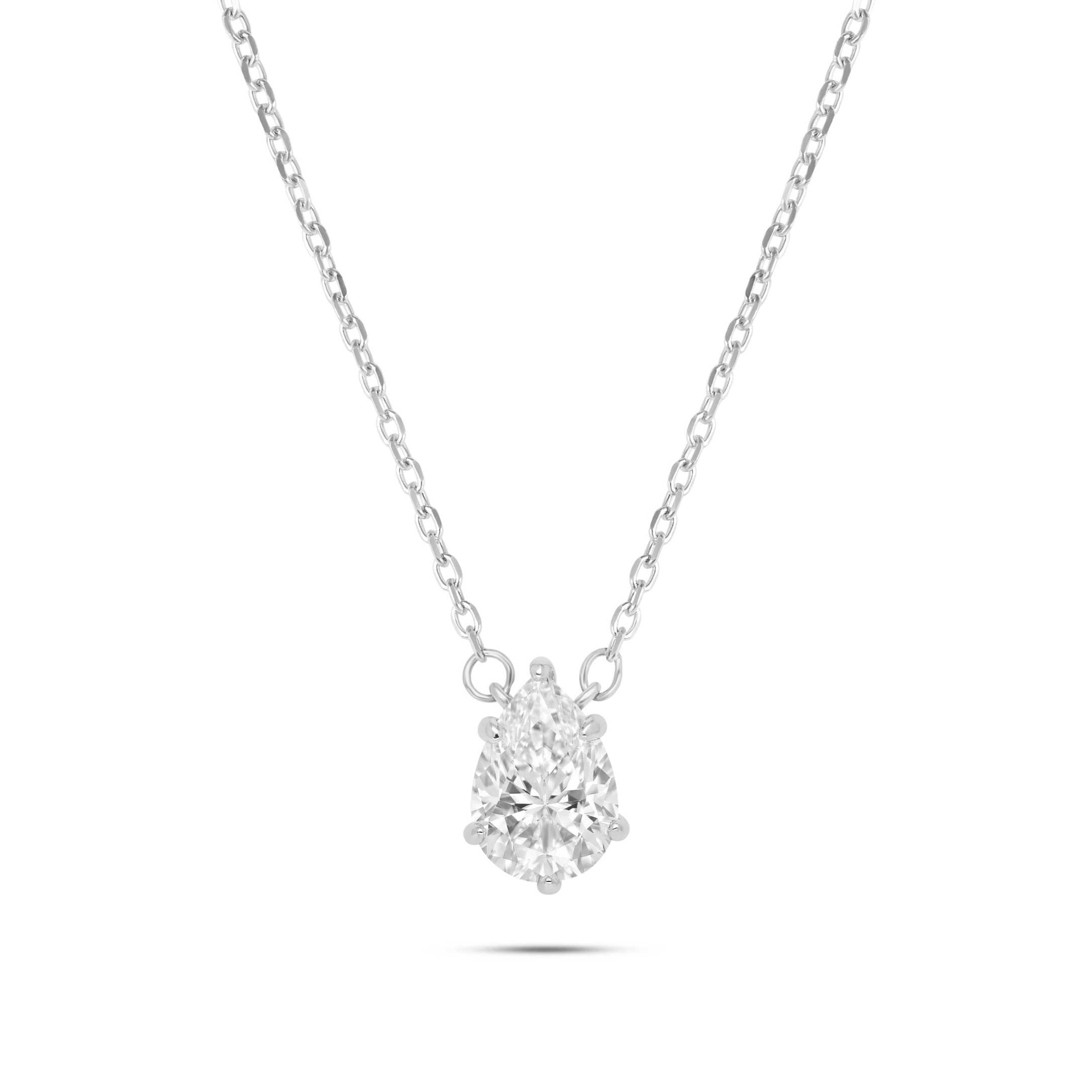 שרשרת מוסונייט 2 קראט כסף 925 יוקרתית | דגם MP109BH